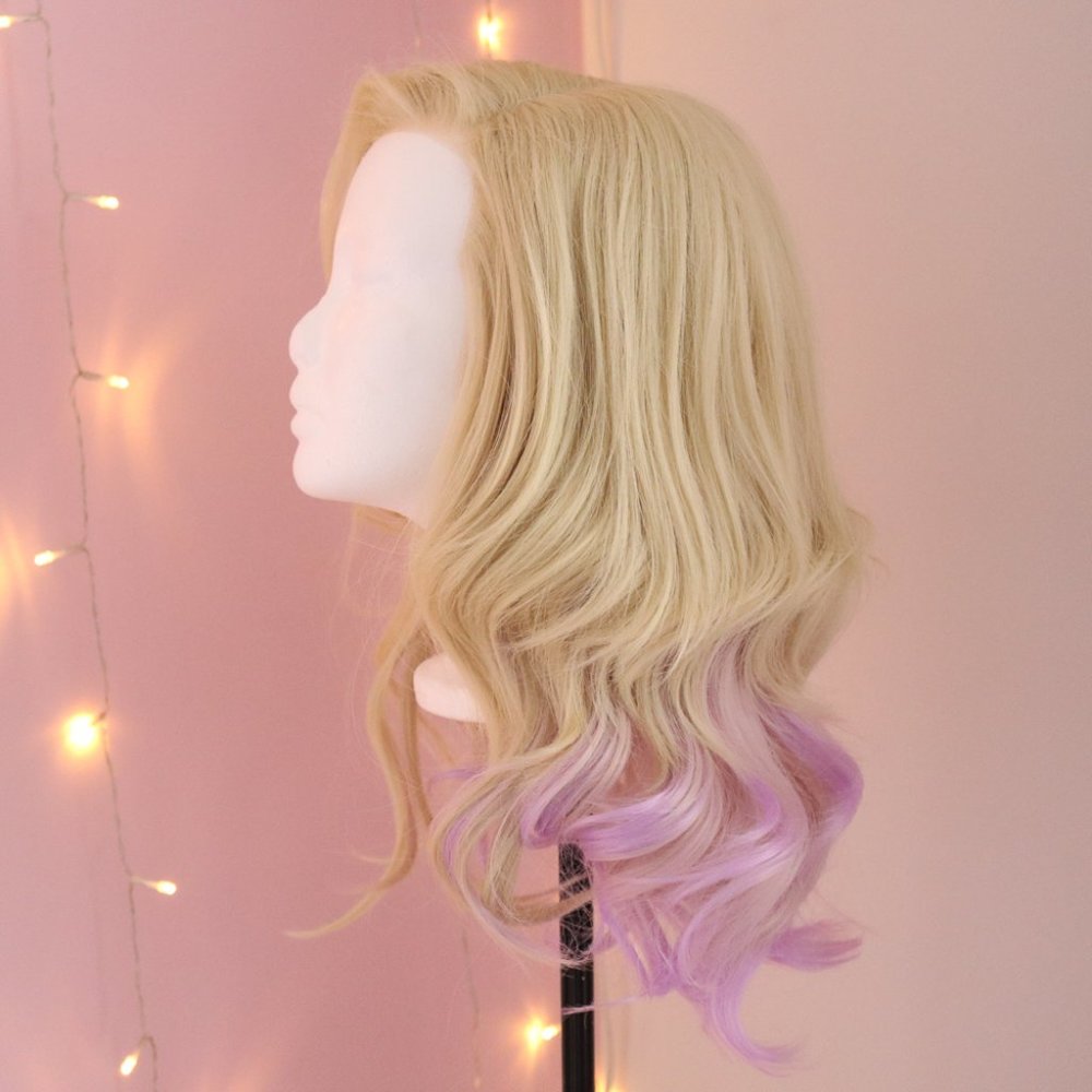 Rockstar Wigs Lace Front Merilyn Wig in Blonde to Lavender